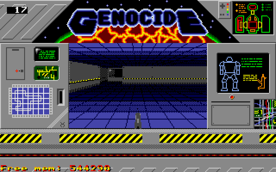 Genocide atari screenshot